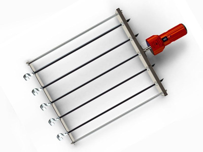 Мангал-автомат "ЧУДО" 5 шампуров (нержавеющая сталь, с двигателем в комплекте), УЗБИ, г. Челябинск