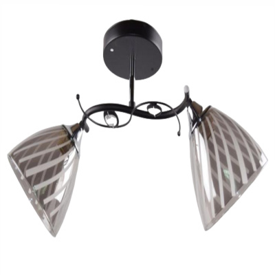 Люстра 5890/2A BK+CR