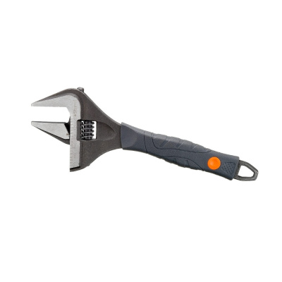 Ключ разводной Sturm 150 мм усиленные тонкие губки, обрезин. рукоятка