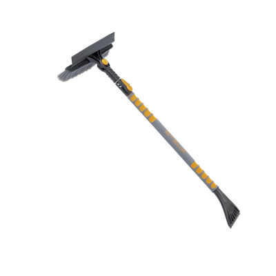 Щетка-сметка для снега со скребком  телескопическая 900 - 1300 мм // STELS