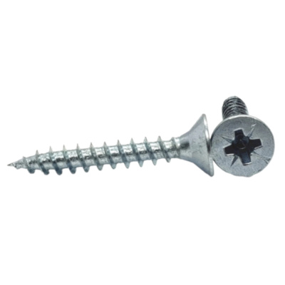 Саморез универсальный 4,0х16 белый цинк