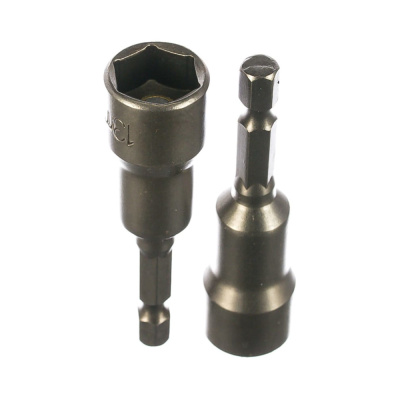 Биты с торцевыми головками  13 мм- 65 мм, 2 шт//MATRIX