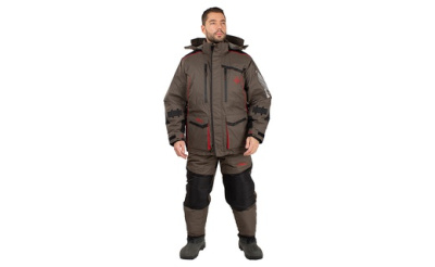 Костюм зимний Поплавок Siberia Floating ткань Breathable цвет Хаки/Черный (44-46, 170)