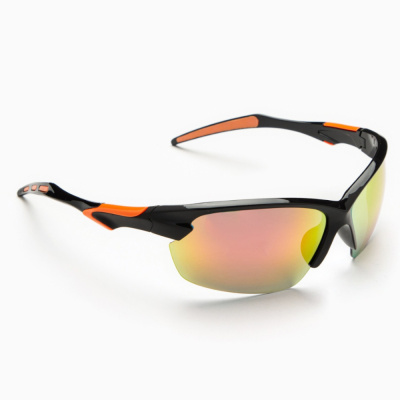 Очки солнцезащитные спортивные "Onesun", uv 400, дужка 13 см, ширина 15 см, линза 4 х 7.2 см 