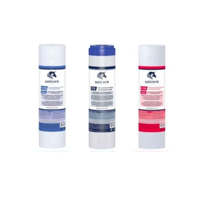 Комплект картриджей для обратноосмотической системы FRO-5 UNICORN (KCB-FRO-5)