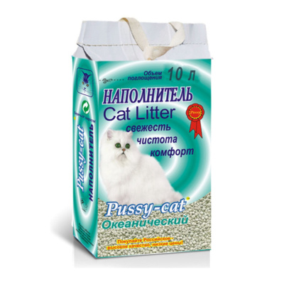 Наполнитель Пуси Кэт  10 л океанический