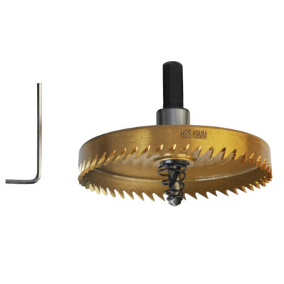 Коронка BI-METAL по тонколист. мет. с центрир. сверл., для точн. работ Sturm! 1090-S04-BI-89 