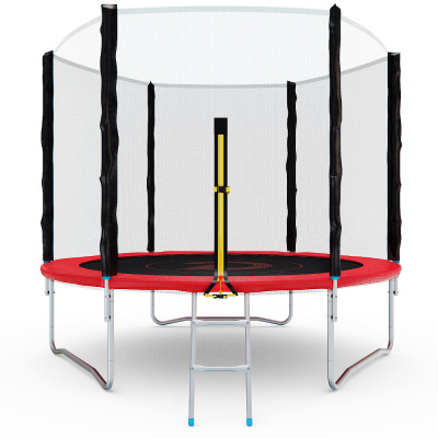 Батут DFC PELPO 8 футов с сеткой RED