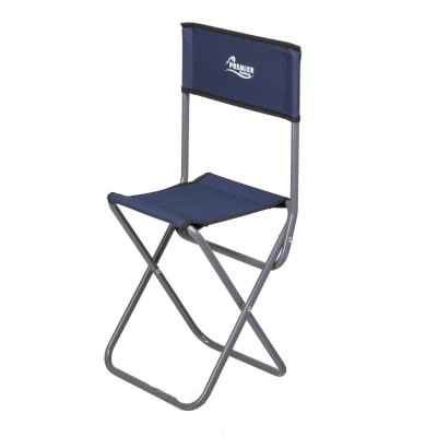 Стул складной со спинкой СР-395 (труба ф16) (T-PR-FC-395S) Premier fishing