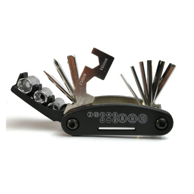 Набор инструментов 10 функций (шестигр. ключи: 2/2.5/3/4/5/6/мм,кросс отв.торкс Т25,открывашка)Vinca