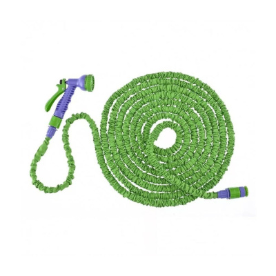 Набор поливочный, усиленый растягивающийся шланг 20м, 7-реж пистолет, соед., адаптер// Palisad