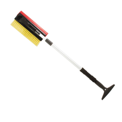Щетка-скребок д/уборки снега, 82-130 см, телескопич.ручка, щетина 25 см ФИТ