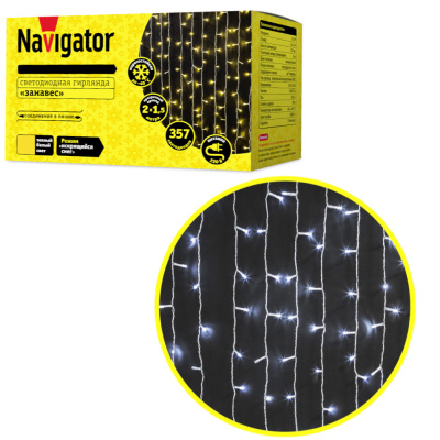 Гирлянда NGF-C01-357B-8-2x1.5m-230-TR-IP20