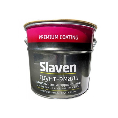 Грунт-эмаль "Славен" черный 20 кг