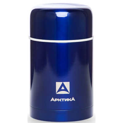 Термос вакуумный, бытовой, с широким горлом  тм "Арктика", 750 мл,  арт. 302-750,  (синий)