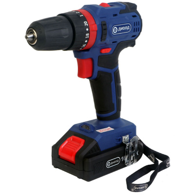 Дрель ручная электрическая аккумуляторная "ДИОЛД" ДЭА-16 ЛИ-02 У 