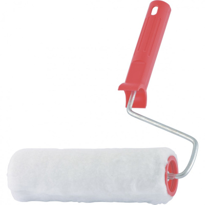 Валик "Искусственный мех", в сборе, 100 мм, D – 48 мм, D ручки – 6 мм, крепление шплинтом// Сибртех