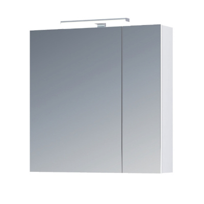 Шкаф зеркальный PLAZA 700 со светильником VIGO 