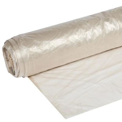 Пленка укрывная 80 мкм, рукав, 1.5х100 м, 16 кг, высший сорт, 100781