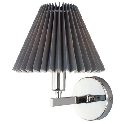 Светильный настенный Eurosvet хром/графит 60136/1