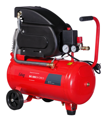 Компрессор DC 320/24 СМ2.5 (320 л/мин_24л_8бар_1.8кВт)