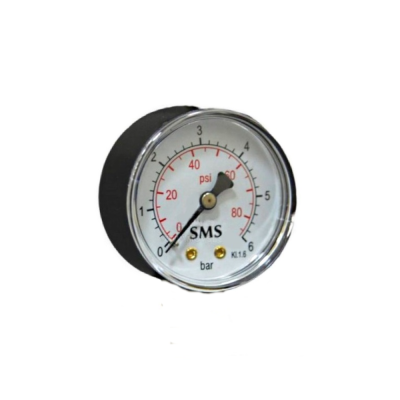 Манометр гориз. 6 bar(d50x1/4) SMS-335G