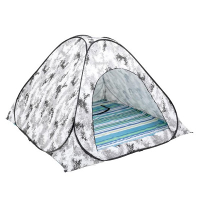 Палатка зимняя автомат утепленная 1,8*1,8 КМФ цифра на дно молнии (PR-D-TNC-040-1.8) Premier Fishing