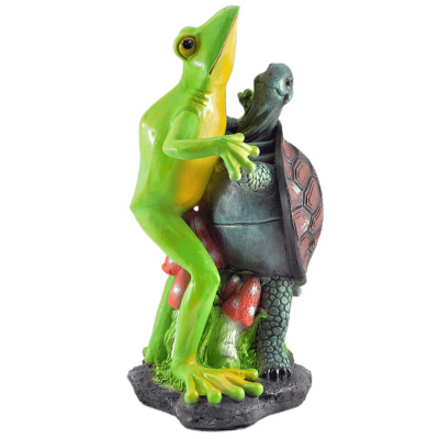 Танцующая лягушка с черепахой Н-67см