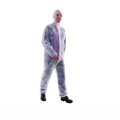 Комбинезон "Каспер" , белый, 30 г/м2, п/п мешок (Эконом) уп. 1/50 (XXXL)