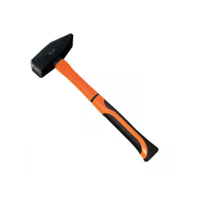 Молоток 400гр. Квадратный боёк, фиберглассовая двухкомпонентная ручка Вихрь 73/6/8/5