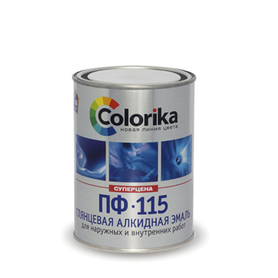 Эмаль ПФ-115 "Colorika" слоновая кость 0,8кг