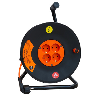 Удлинитель ПВС MegArsenal 2200 Вт  50м на катушке (б/з)