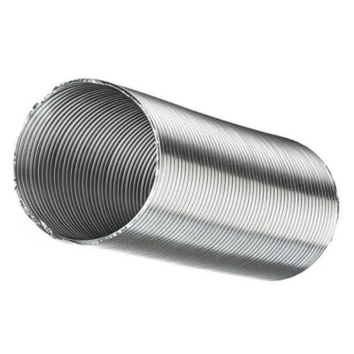 Воздуховод гибкий алюминиевый гофрированный,  16 ВА ,L до 3м																