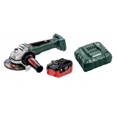 Шлифмашина аккум. W 18  LTX 125 1х3,5 Ач LiHD+ЗУ ASC55 метабо(metabo)