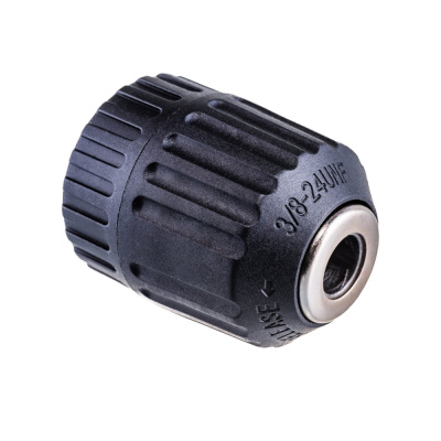 Патрон быстрозажимной STAYER для дрели, 10 мм, посадочная резьба 3/8", Д 0,8-10мм, пластиковый корпу