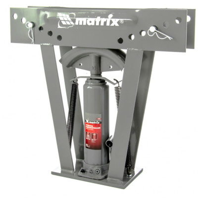 Трубогиб гидравлический, 1/2"–2", 12 т, в комплекте с башмаками// MATRIX