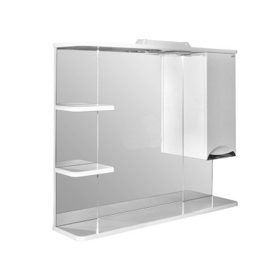 Шкаф навесной "ЭТЬЕН-90" правый с подсветкой (ПВХ)