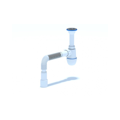 Сифон 1 1/2*40 Ani с гофрой 40*40*50 С0515 АНИ пласт