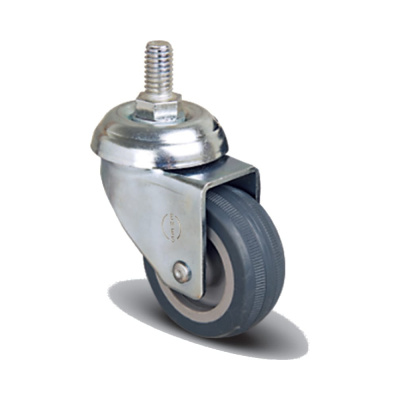 Колесо аппаратное с болтом М10  50 мм ( EP05 MKT 50 ), диск-полипропилен