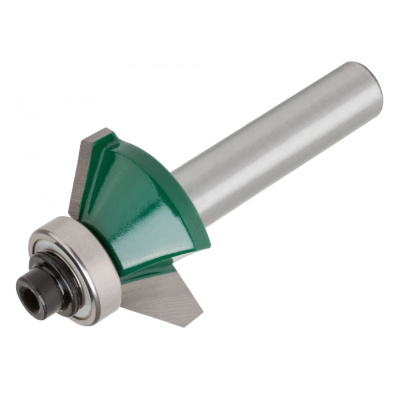 Фреза кромочная конусная с подшипником DxHxL=30х12х57,3мм