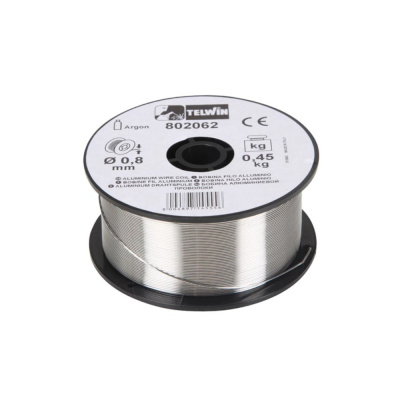 Проволока сварочная D=0.8mm 0,45кг из алюминия