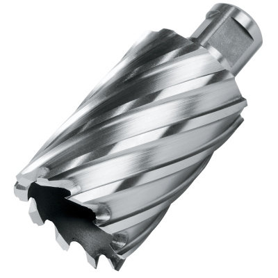 Сверло HSS корончатое по металлу 40x55, weldon 19