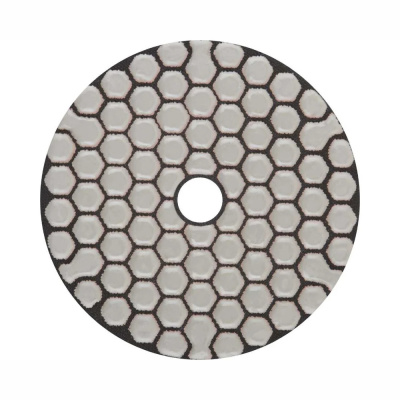 Круг алмазный гибкий шлифовальный АГШК (липучка),сухое шлифование,100мм,Р200