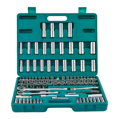 Набор торцевых головок универсальный 1/4,3/8 и 1/2"DR, 107 предметов