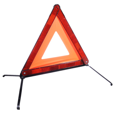 Знак аварийной остановки в пласт.тубе,усиленный 43*43см