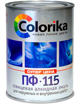 Эмаль ПФ-115 "Colorica" кремовая 0,8 кг