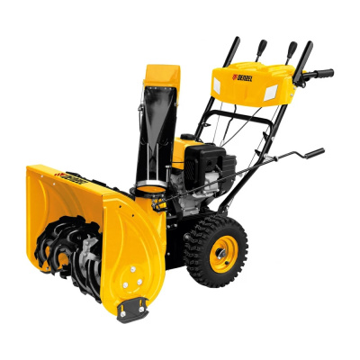 Машина бензиновая снегоуборочная SBM 610S PRO, 212cc, эл.старт, фара, обогрев// Denzel