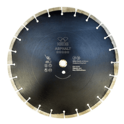 Диск алмазный KEOS Professional сегментный(асфальт)400мм/25,4/20