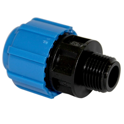 Муфта ПЭ 25х1/2 нар. резьба 