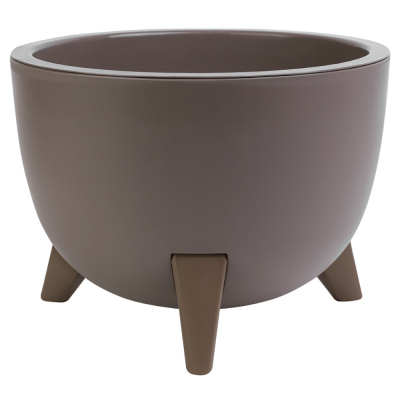 Кашпо "Грация" (9,5л) Цв. Мокачино (Арт. КШ-4280)